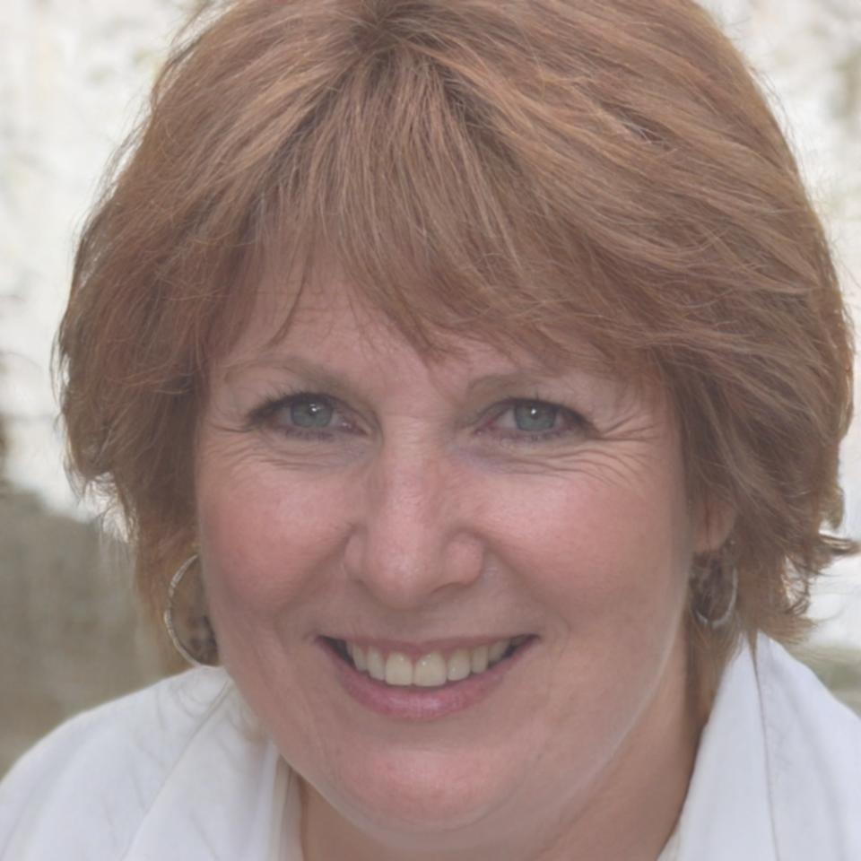 Kursleiterin Berit Ahlström